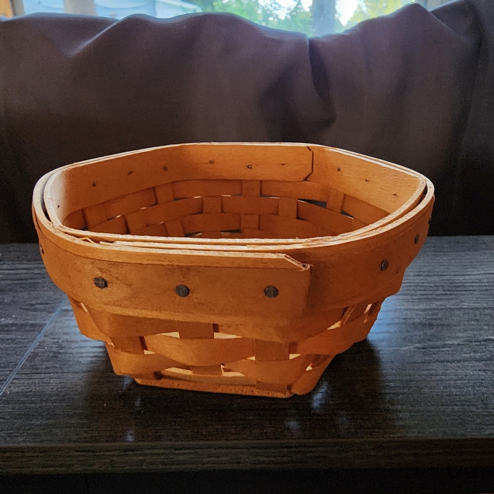 Longaberger Honey Brown Woven Basket
